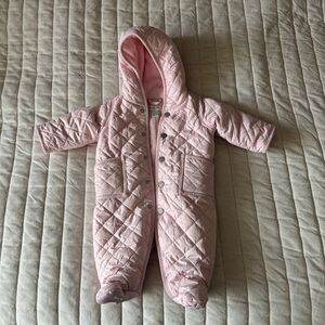 Baby Pink Ralph Lauren Snowsuit